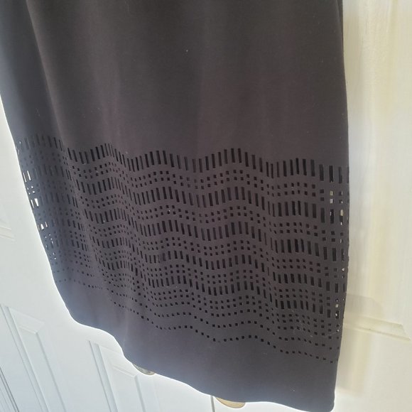 DKNY Little Black Dress NWT! Size 6 Sheath dress with cutout details. - Picture 3 of 16
